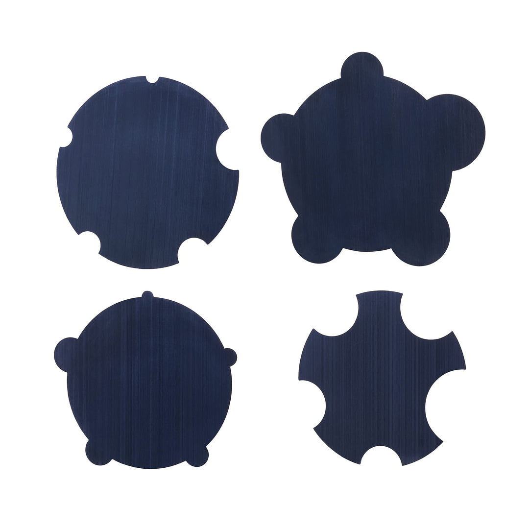Ziehklinge (2 konkav + 2 konvex), 2 konkav + 2 konvex