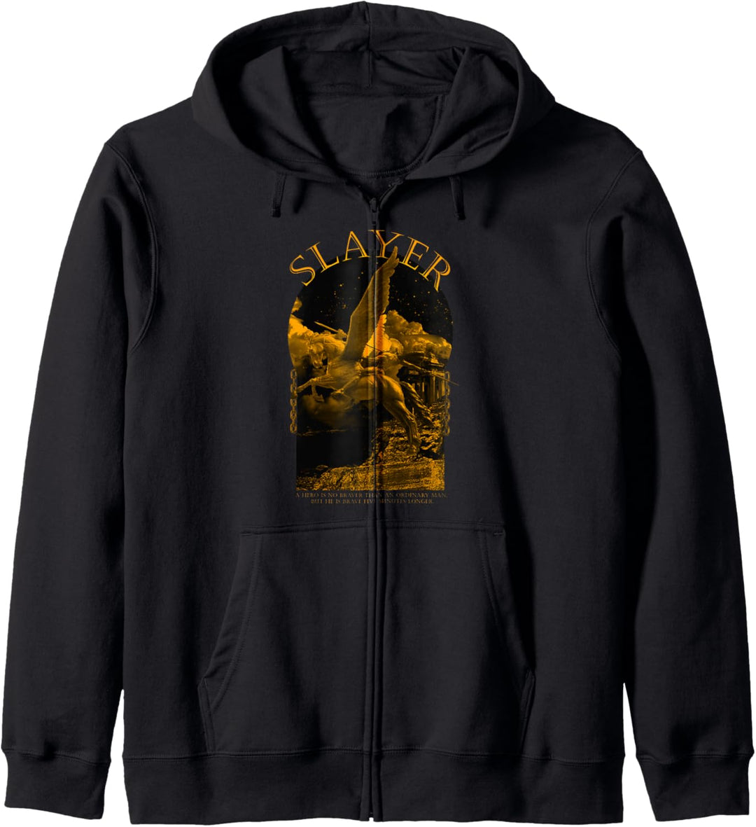 Slayer Warrior - Sad Aesthetic Edgy Streetwear Kapuzenjacke