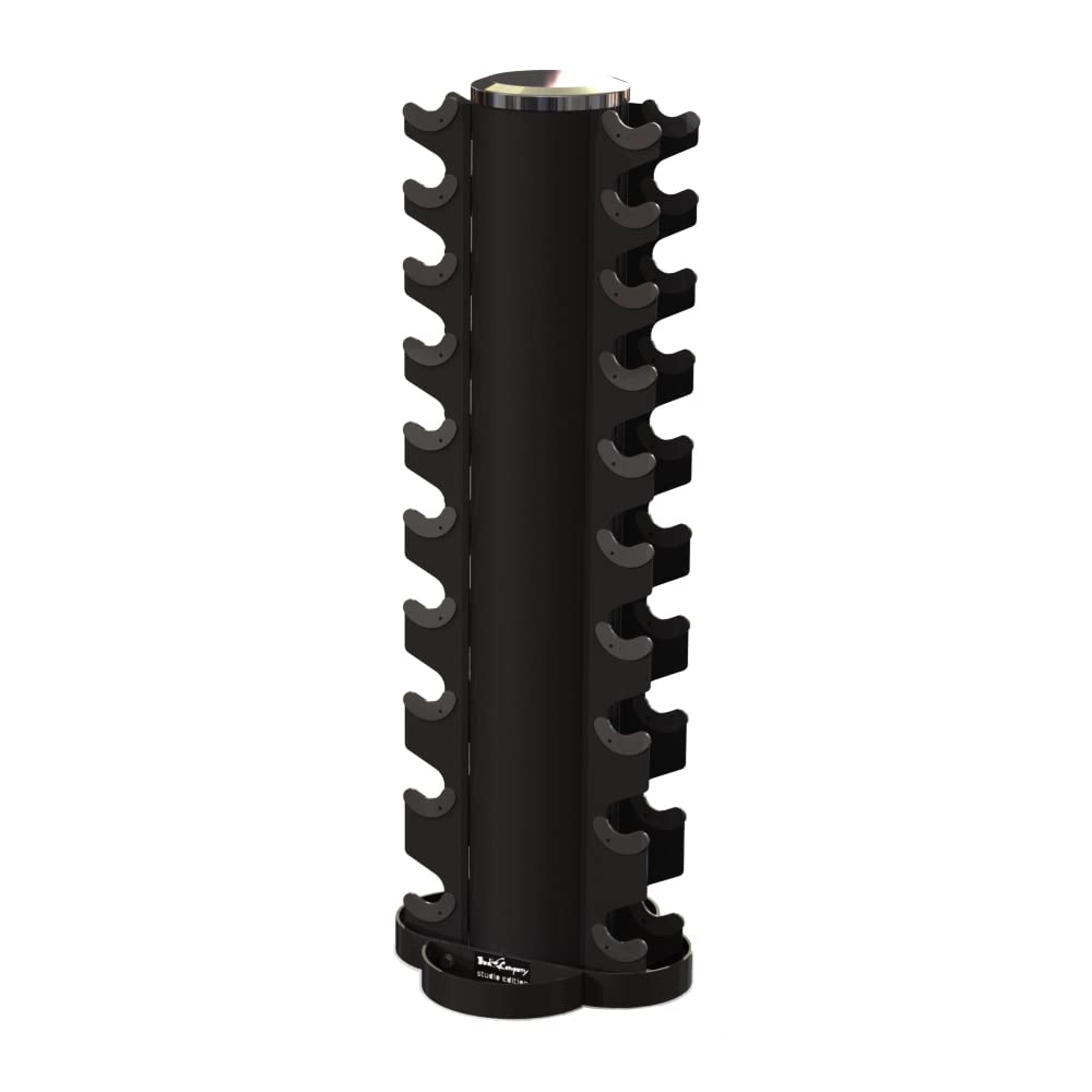 Bad Company Ablage-Säule für alle gängigen Hanteln bis 10 kg I Hantelständer für das Fitnessstudio u