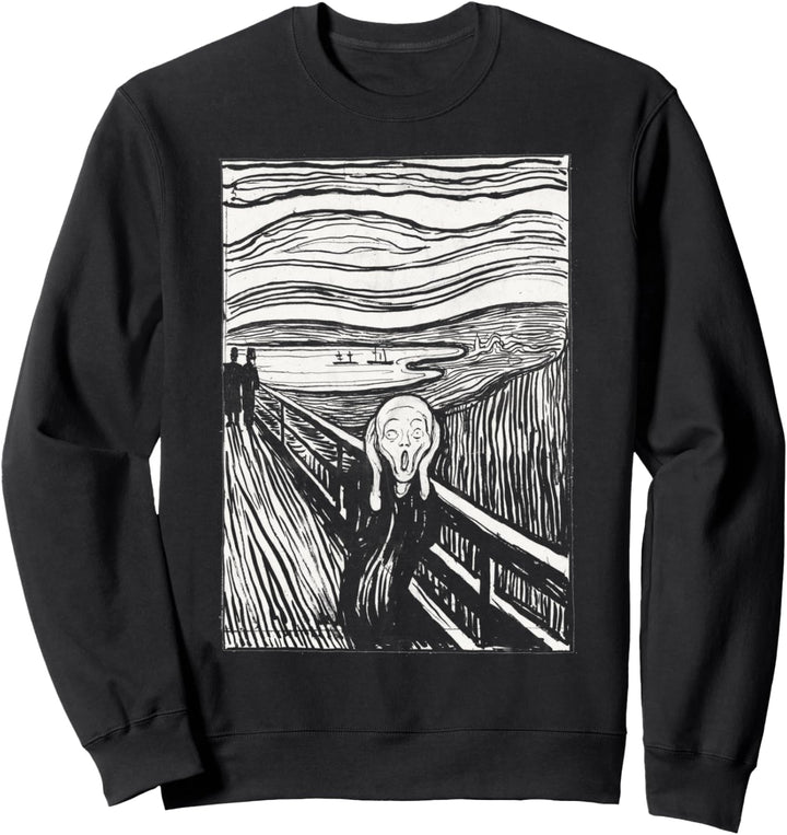 Der Schrei Malerei Kunstlehrer Geschenk Expressionismus Sweatshirt