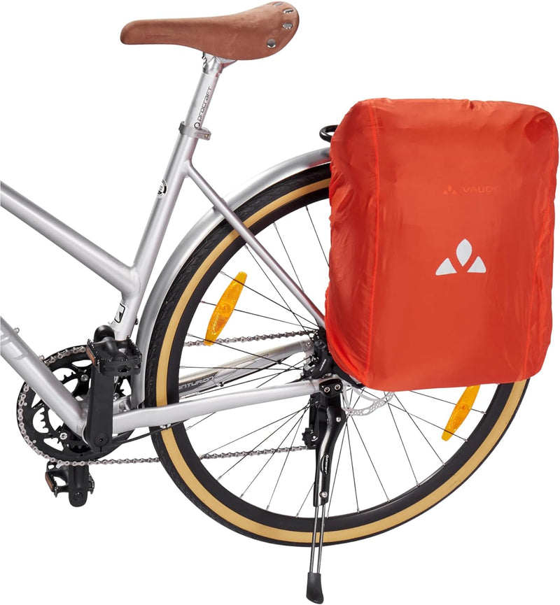 VAUDE CityShop Fahrradtasche 24l pink 2021 Gepäckträgertasche Einheitsgrösse Schwarz, Einheitsgrösse