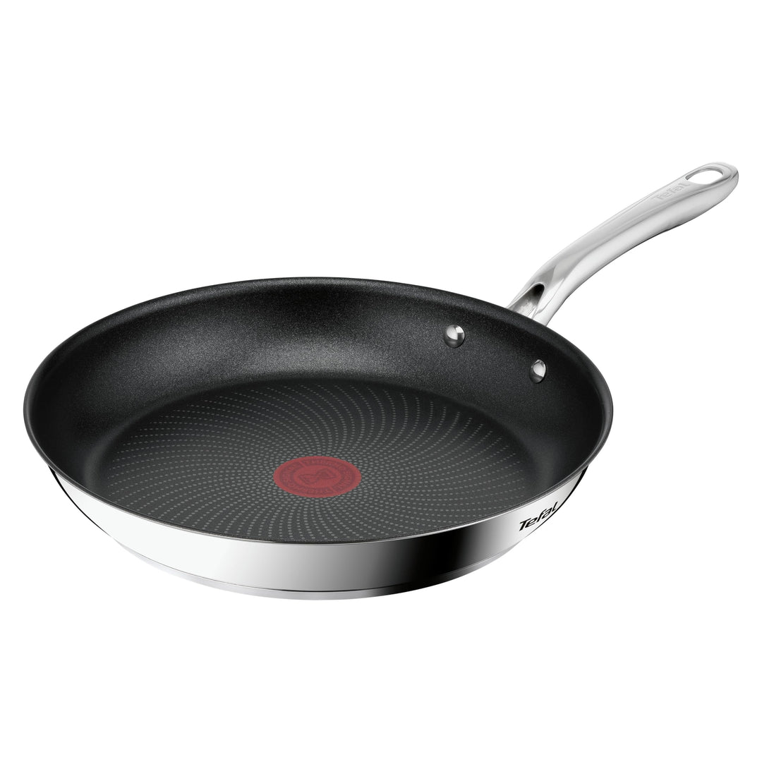 Tefal Infinite Pfanne Induktion 28 cm, Bratpfanne mit Antihaftversiegelung, Thermo-Signal bei ideale