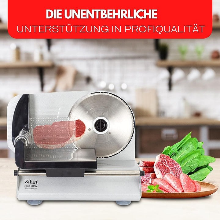 Brotschneidemaschine | Edelstahlklinge Ø190 mm | Schneidestärke 0-15 mm | Brotschneider | Bread Slic