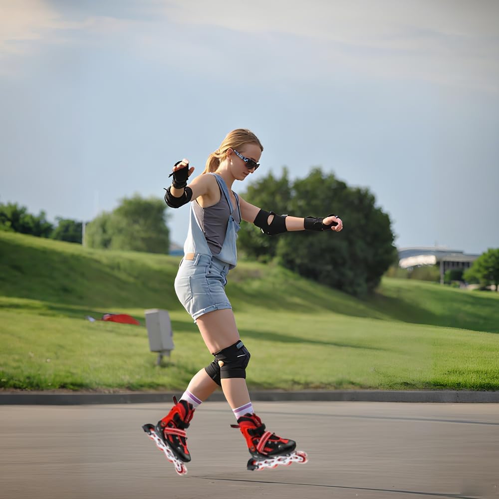 Inline Skates |Inliner für Kinder & Erwachsene | Inline Skates mit grossen Rädern 76 mm | Kids-Inlin
