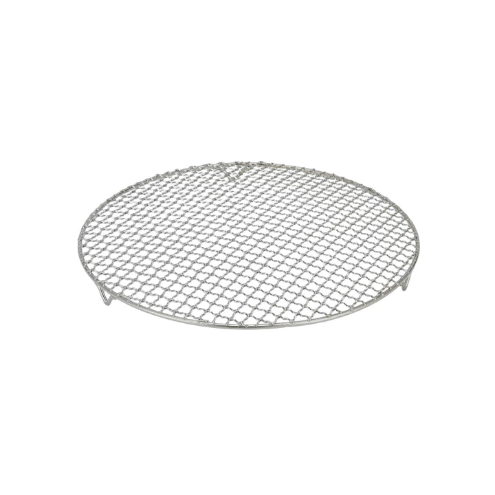 Edelstahl Grillrost Rund Mit 2cm Füssen Ø10-42.5cm - Universelles Kochgitter Für Heissluftfritteusen
