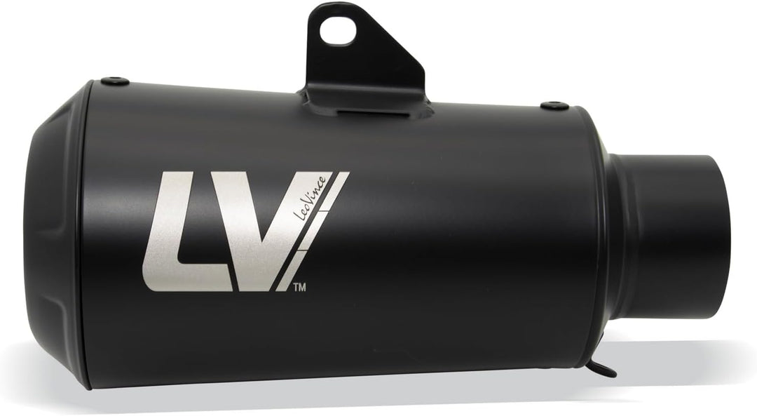 Endschalldämpfer LeoVince SLIP-ON SBK LV-10 FULL BLACK, Edelstahl schwarz, mit Zulassung für Honda C