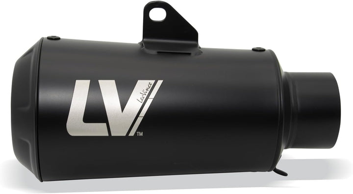 Endschalldämpfer LeoVince SLIP-ON SBK LV-10 FULL BLACK, Edelstahl schwarz, mit Zulassung für Honda C