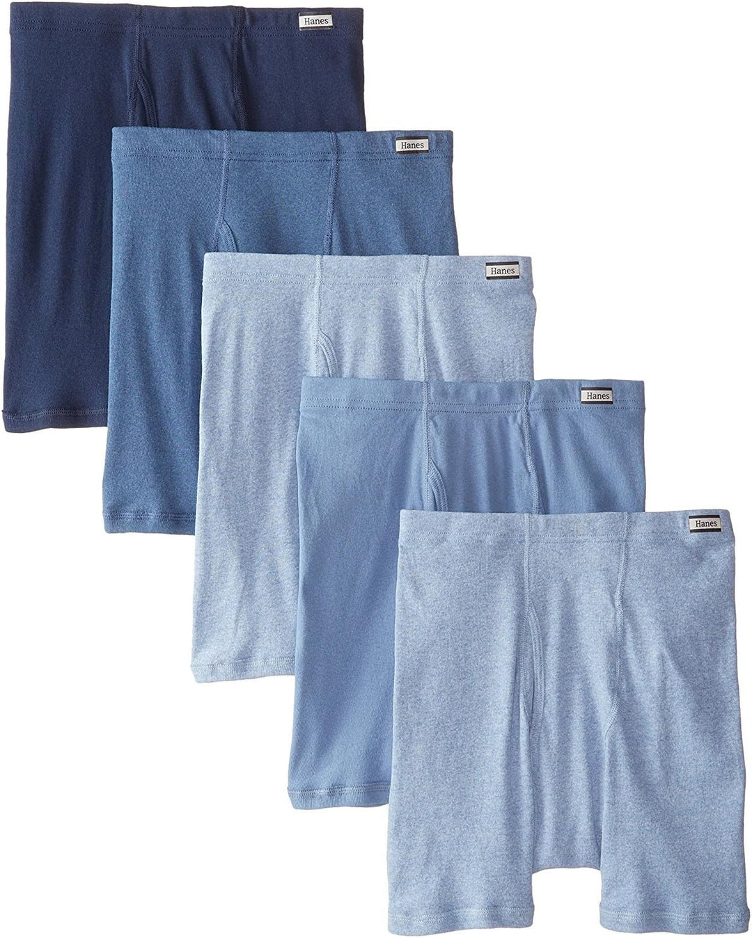 Hanes Herren Hanes Herren-Boxershorts, Ohne Etikett, 6er-Pack Retroshorts (6er Pack) M Sortiert, M S