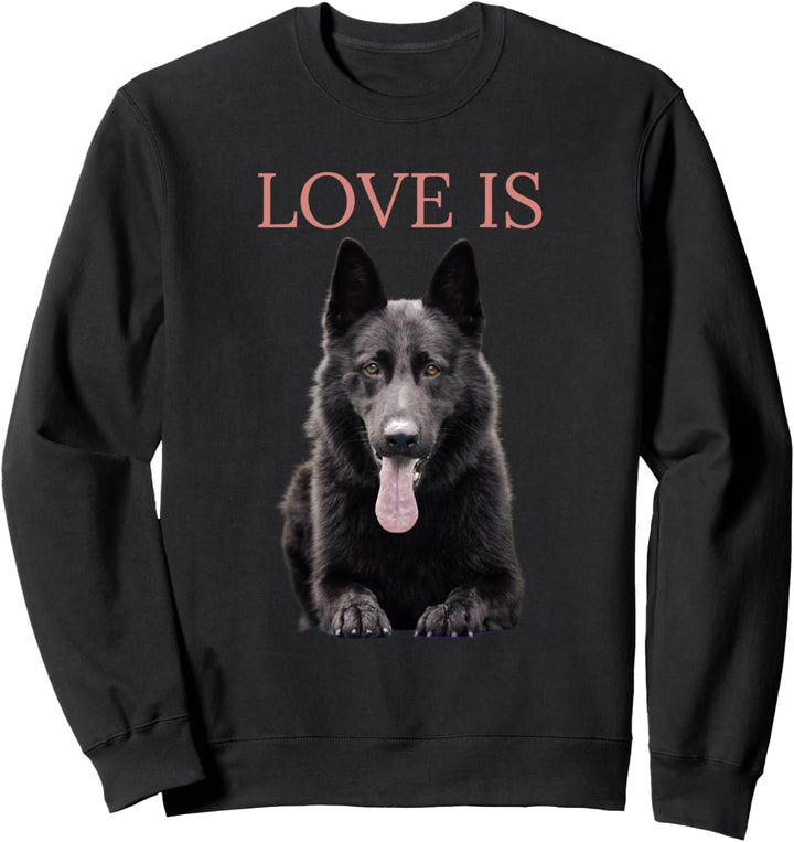 Black German Shepherd Shirt Shepard TShirt Dog Mom Dad Love Sweatshirt