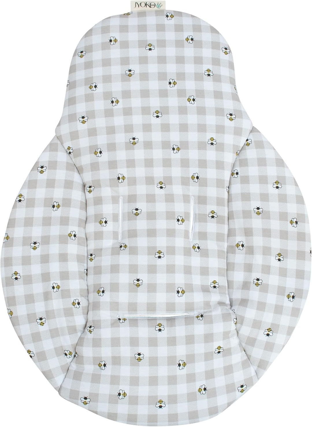 JYOKO Kids Sitzverkleinerer Kissen für Babywippe Hängematte, aus Baumwolle kompatibel mit Mamaroo 4m