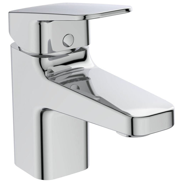 Ideal Standard BD204AA Ceraplan Waschtischarmatur mit Zugknopf-Ablaufgarnitur Auslaufhöhe 59mm mit M