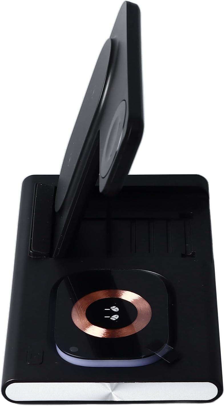 ciciglow 25 W 3-in-1 Kabellose Ladestation, Einfaches und Modisches Tischladegerät für das Heimbüro