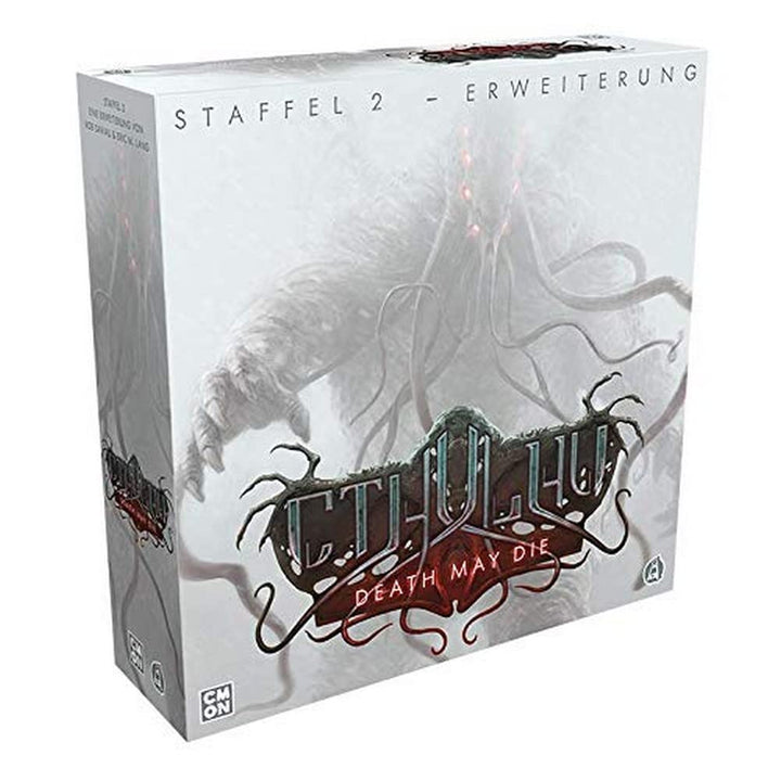 CMON | Cthulhu: Death May Die – Staffel 2 | Erweiterung | Expertenspiel | Dungeon Crawler | 1-5 Spie