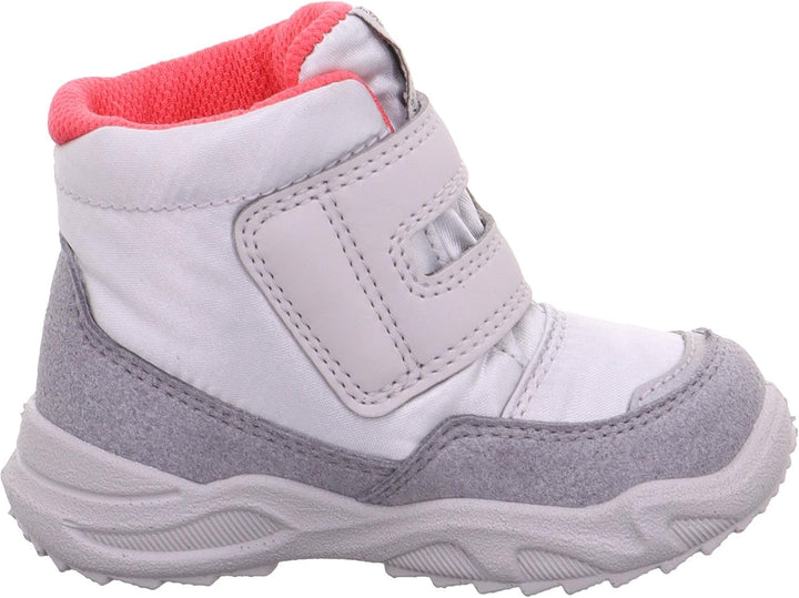 Superfit Baby Mädchen GLACIER warm gefütterte Gore-Tex Schneestiefel 20 EU Hellgrau Pink 2500, 20 EU