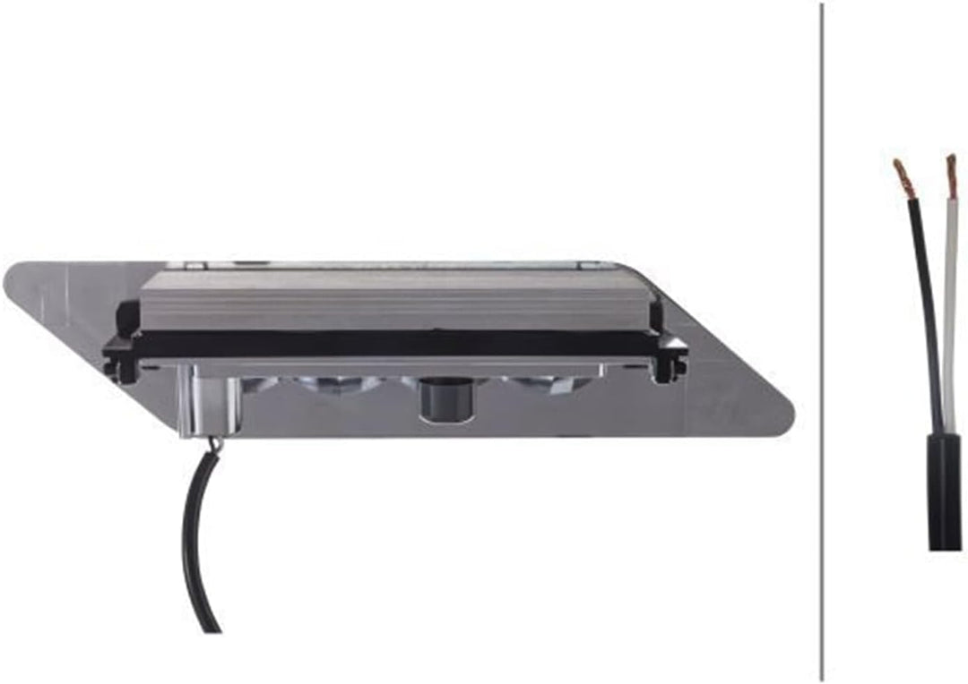 HELLA - LED-Arbeitsscheinwerfer - Modular Worklight Base Style - 12/24V - 1GE 996 198-371