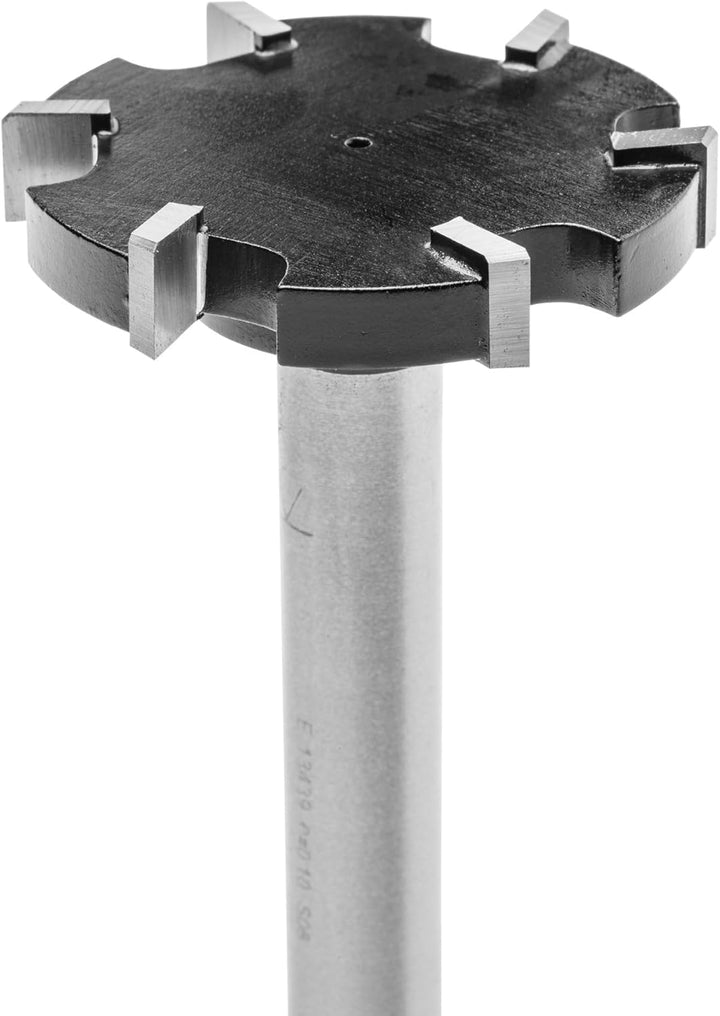 ENT 13439 Planfräser HW, Schaft (S) 12 mm, Durchmesser (D) 50 mm, NL 8 mm, SL 70 mm, GL 83 mm, Z6 SL