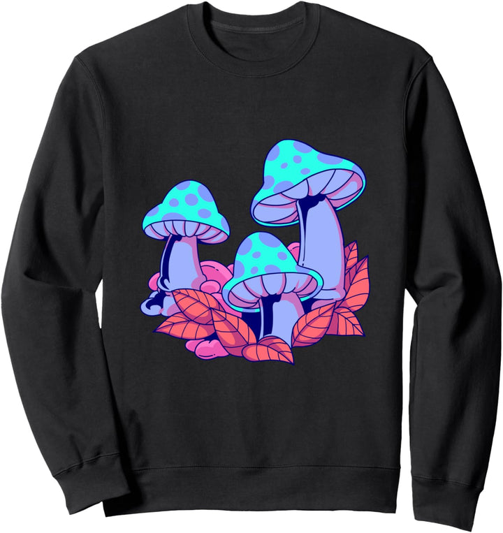 Pastel Goth Creepy Musrooms Kawaii Sweatshirt
