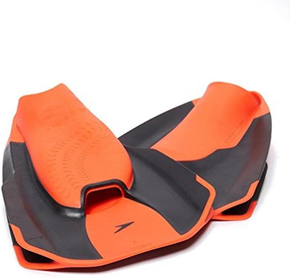 Speedo Unisex Erwachsene Fastskin Kickfin Kick Fin 5-6 Schwarz/Siren Rot, 5-6 Schwarz/Siren Rot