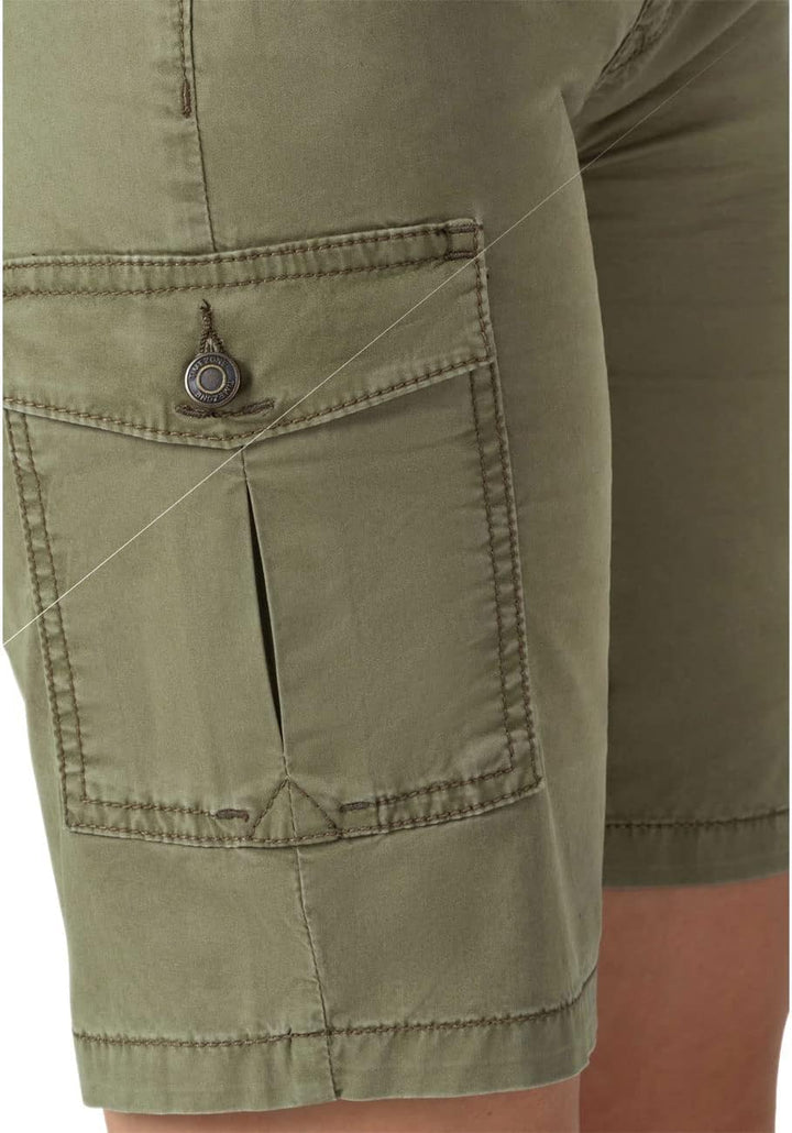 Timezone Damen Slim NaliTZ Cargo Short 24W Combat Green, 24W Combat Green