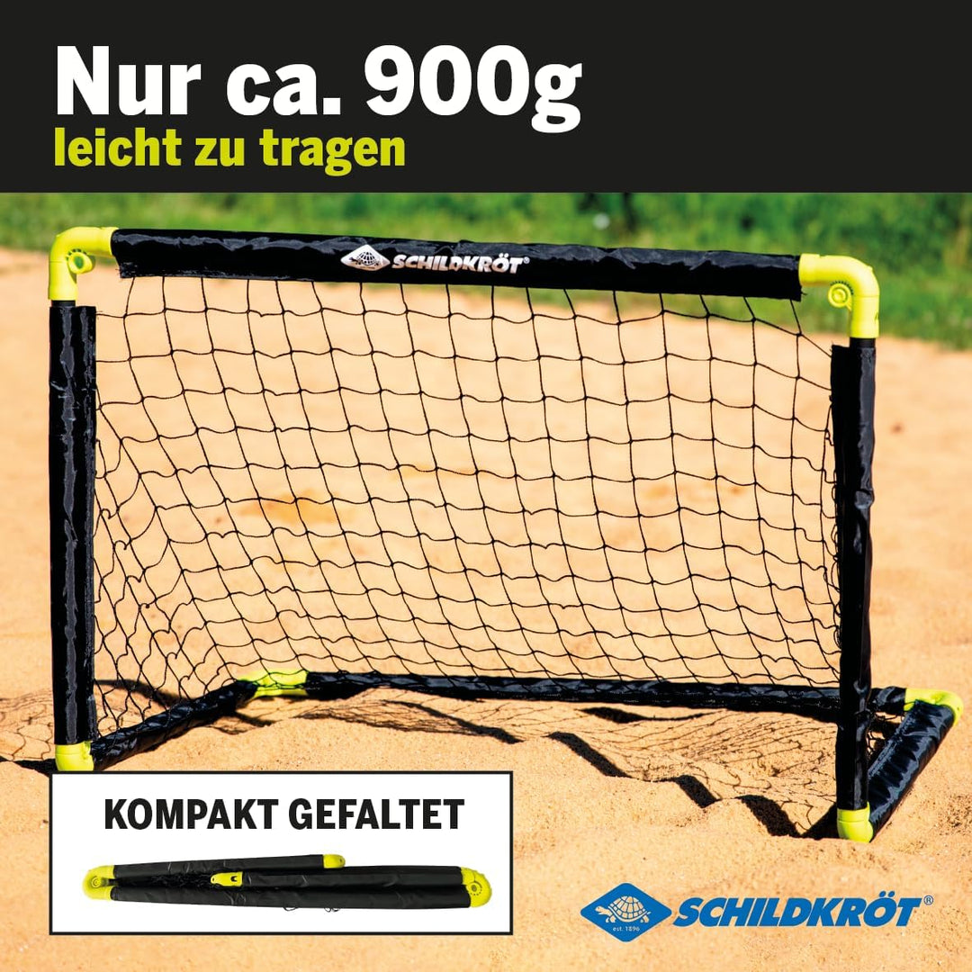 Schildkröt® Folding Soccer Goal, foldable soccer goal with innovative folding technology, made of pl