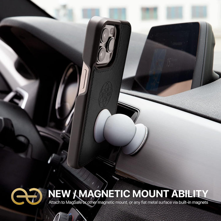 Dreem Fibonacci iPhone 14 Pro Geldbörsen-Hülle / 2-in-1 Stossfestes MagSafe Case und abnehmbares Lux