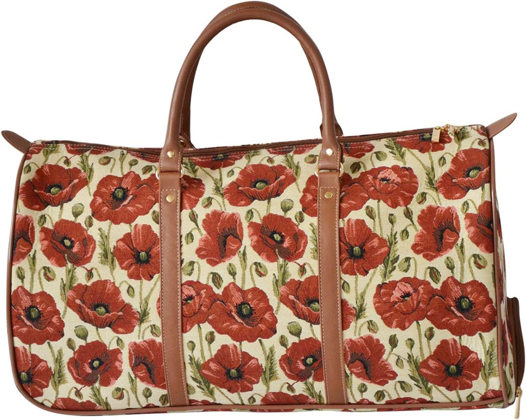 Signare Tapisserie Reisetasche mit Rollen, Trolley-Reisetasche, Sporttasche mit Rollen, Rollenreiset