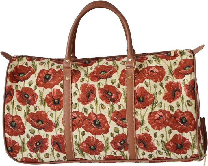 Signare Tapisserie Reisetasche mit Rollen, Trolley-Reisetasche, Sporttasche mit Rollen, Rollenreiset