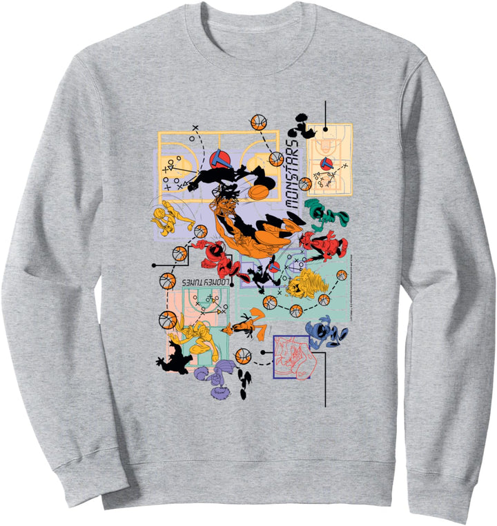 Space Jam Spielplan Sweatshirt