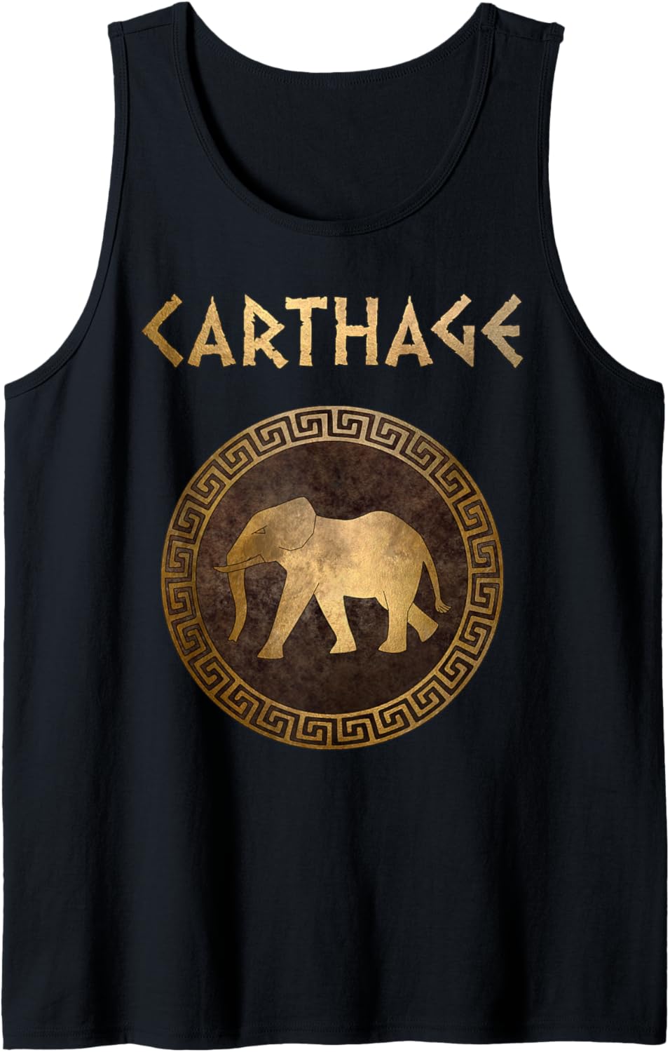 Der alte Karthago Hannibal Kriegselefant Tank Top