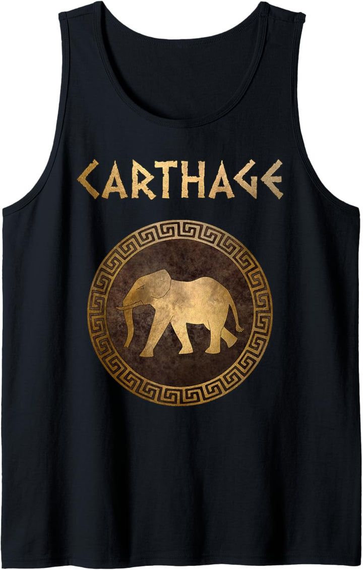 Der alte Karthago Hannibal Kriegselefant Tank Top