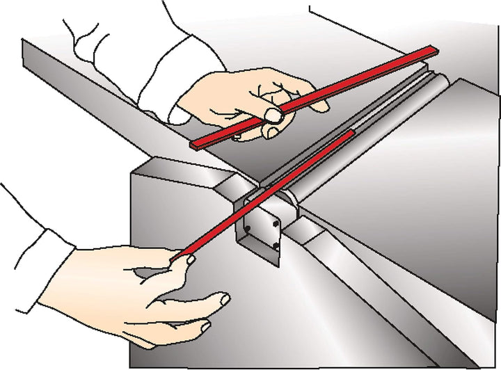 Tersa-Hobelmesser 520x10x2,3 mm Standard (VE 4)