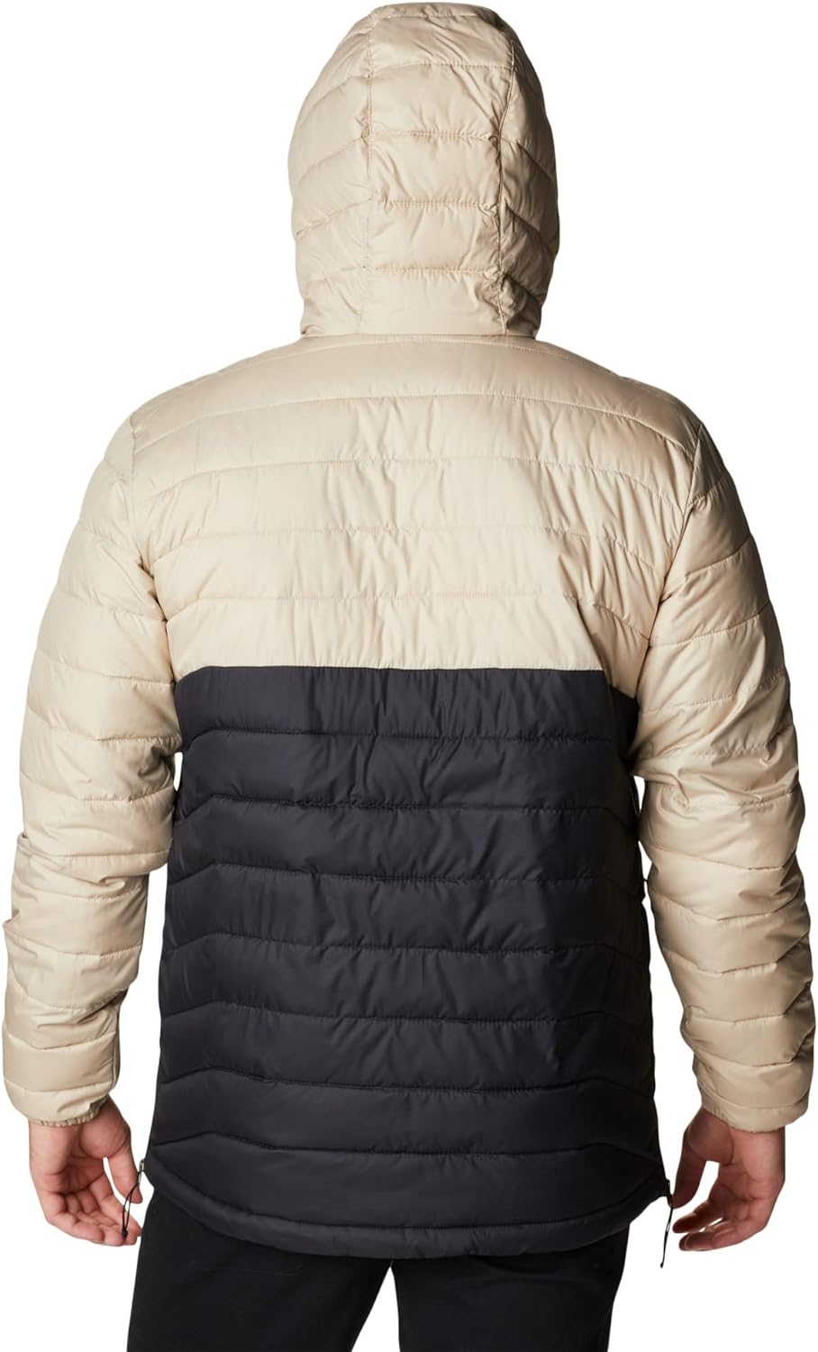 Columbia Herren Powder Lite Isolierte Jacke im Anorak-Stil Ancient Fossil, Black S, Ancient Fossil,