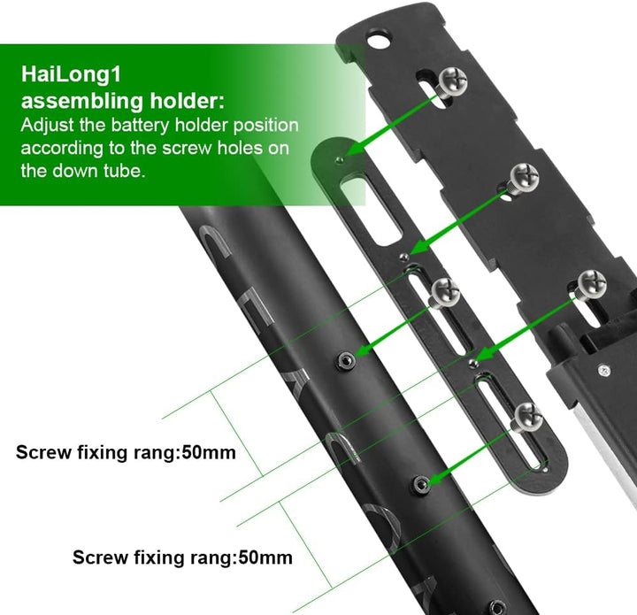YOSE POWER Hailong Battery Halterung für Hailong Akku