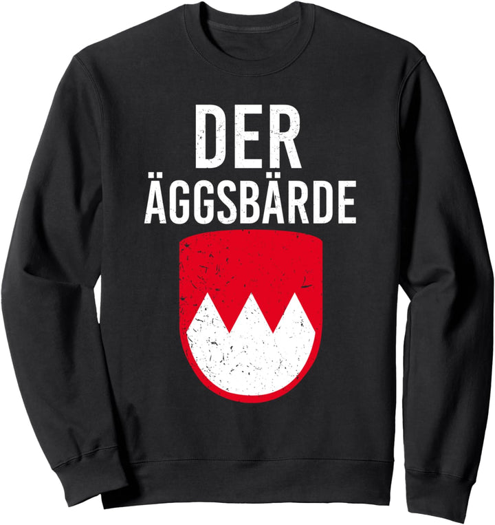 Der Äggsbärde Fränkischer Dialekt Spruch für Franken Sweatshirt
