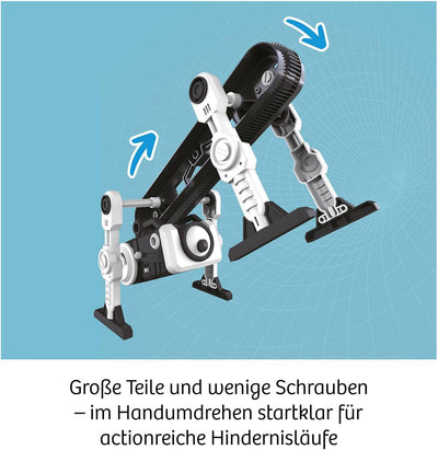 KOSMOS 617394 Flip-Monster, Dynamik-Bot, Roboter Bausatz mit innovativem Überschlagsantrieb, Spielze