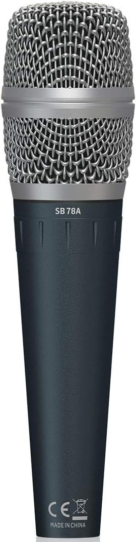 Behringer SB 78A & Cordial XLR-Mikrofonkabel 5 m SB 78A Bundle mit Mikrofonkabel 5 m, SB 78A Bundle