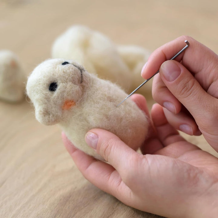 selliner Filz Set, Nadelfilz Set mit 40 Farben Filzwolle Roving,Komplettes Filzset für Anfänger mit