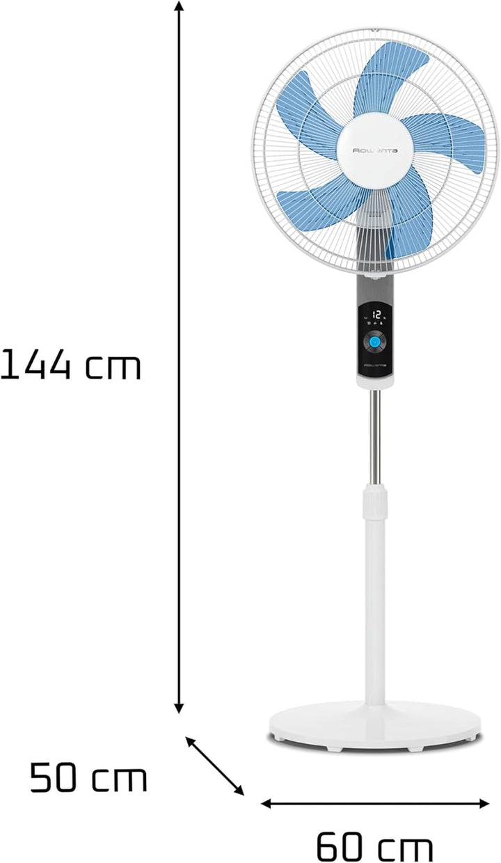 Rowenta Turbo Silence Standventilator, nur 35 dB(A) im Silent Night-Modus, energiesparend, 12 Geschw