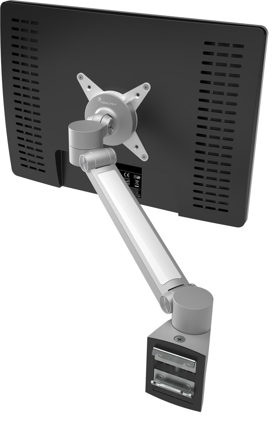 Dataflex 58.512 ViewLite 512 Plus Monitorarm für Schienen (Belastbarkeit: 7Kg, bis 61 cm (24 Zoll),