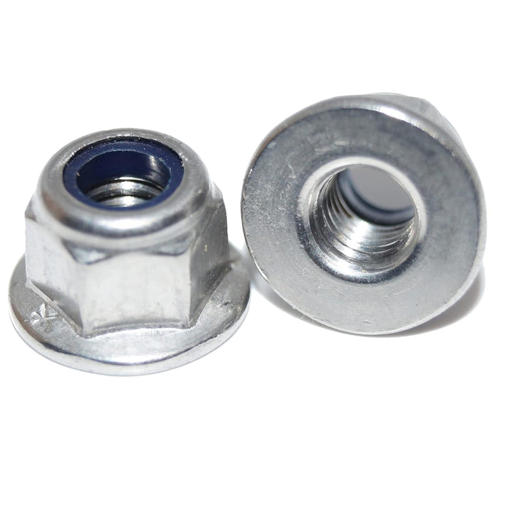 Flanschmuttern M5 100 Stück Gleitmo selbstsichernd ohne Sperrverzahnung DIN 6926 A2 Edelstahl Mutter