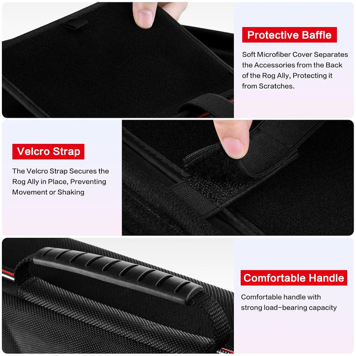 ivoler Tasche Kompatibel mit ASUS ROG Ally X / ROG Ally / Nintendo Switch 2, Portable Protective Har