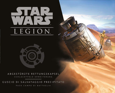 Atomic Mass Games | Star Wars: Legion – Abgestürzte Rettungskapsel | Erweiterung | Tabletop | 2 Spie