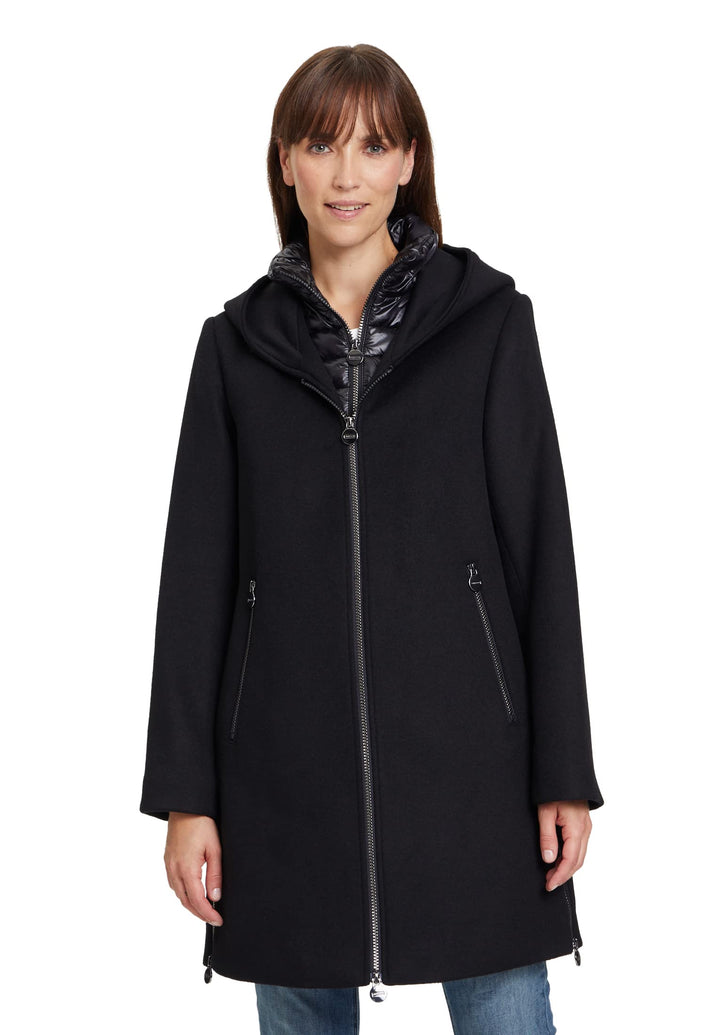 Betty Barclay Damen Jacke Wolle 46 Schwarz, 46 Schwarz