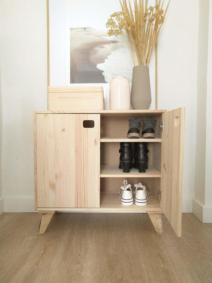 VDC 75281 ASTIGARRAGA DM1VER99-Möbelstück Serie Dinamic 1 Tür vertikales Modul Boden 33 cm Kiefer ma