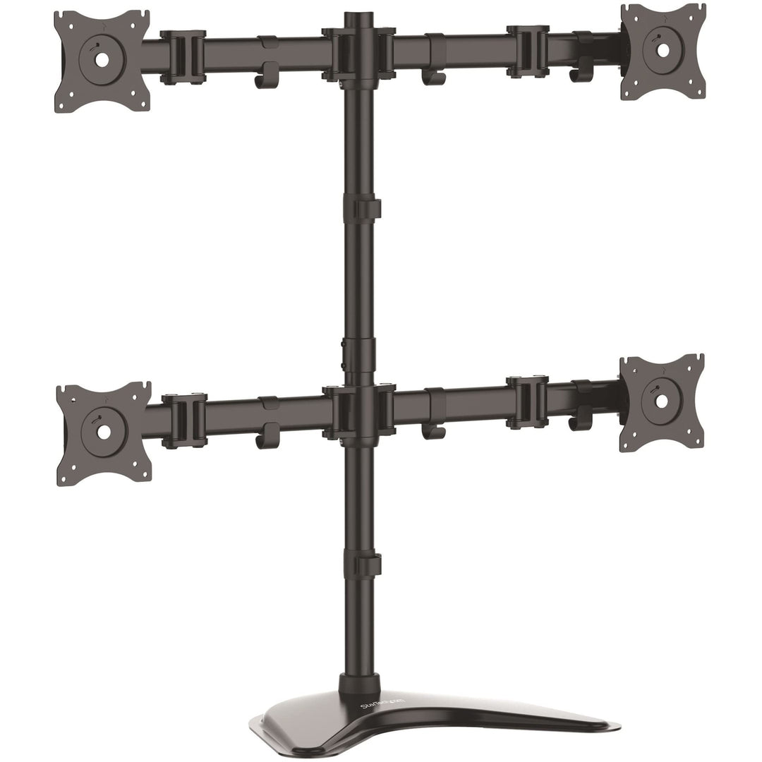 StarTech.com Vierfach-Monitorhalter - Schwenkbar - Verstellbarer 4 Monitorständer - Für VESA Monitor