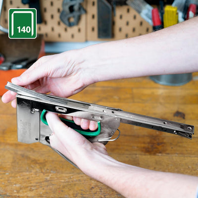 Rapid Handtacker R34, Tacker für Holz und Folien, Leistungsstark, Komplett aus Stahl, für Klammern T
