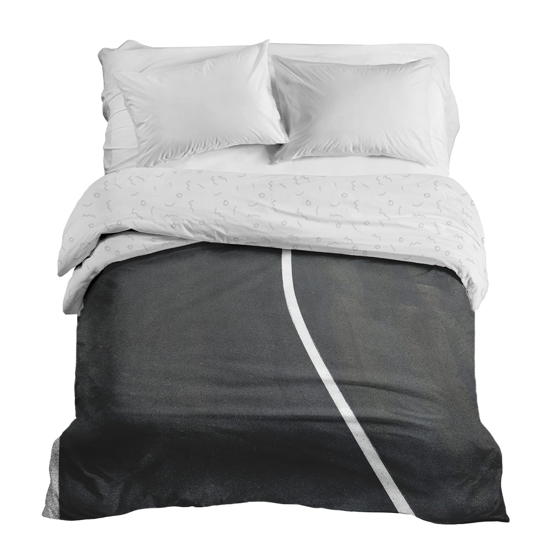 Gravity Gewichtsdecke Bezug - Schlaufen Bezugssystem mit Reissverschluss Baumwolle Deckenbezug für E