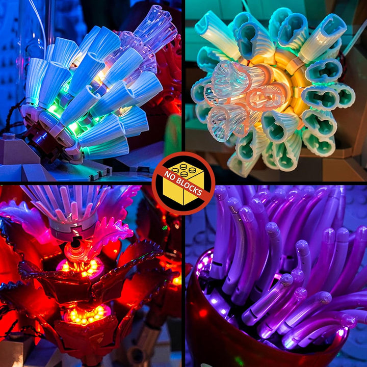 BrickBling Fernbedienung Licht-Kit Kompatibel mit Lego Tropical Aquarium 10366 (Kein Modell), Led Be