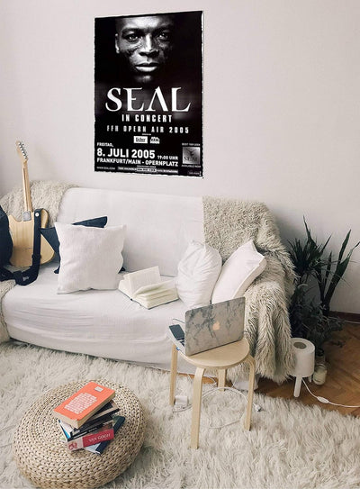 Seal - at The Point, Frankfurt 2005 » Konzertplakat/Premium Poster | Live Konzert Veranstaltung | DI