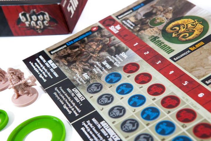 CMON | Blood Rage – Der 5. Spieler | Erweiterung | Expertenspiel | Strategiespiel | 2-5 Spieler | Ab